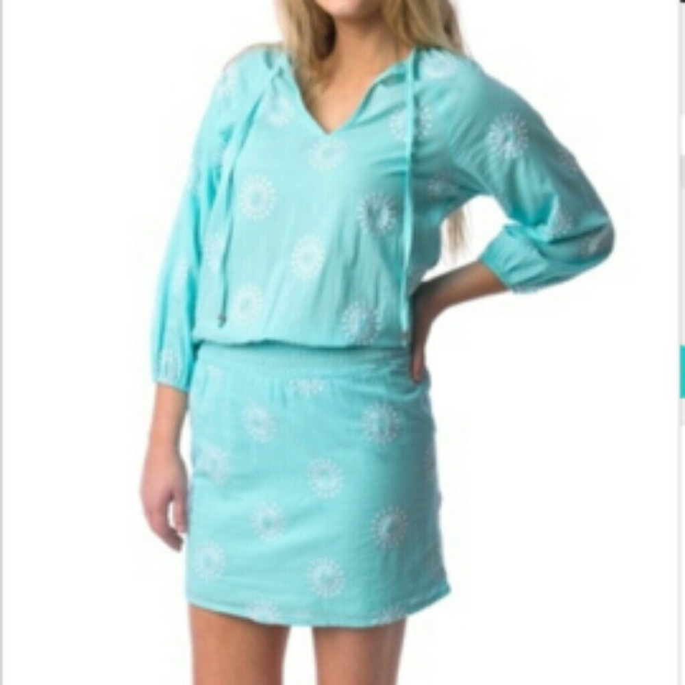 Tara Michelle embroidered dress